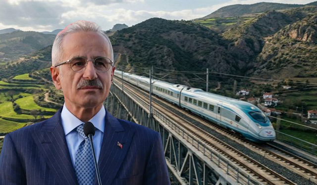 Bakan Uraloğlu: Ankara-İzmir hızlı tren hattı 3,5 saate indirecek