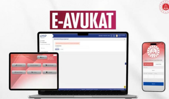 e-Avukat uygulaması kullanıma açıldı