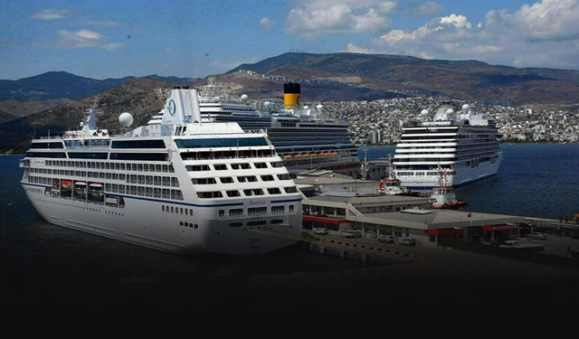 İzmir kruvaziyer turizminde istikrarını koruyor: İlk çeyrekte 27 binin üzerinde yolcu