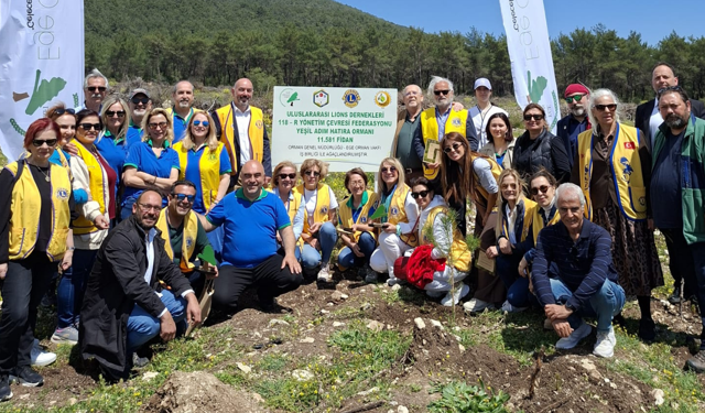 "Yeşil Adım" projesi ile 11 bini aşkın fidan toprakla buluştu
