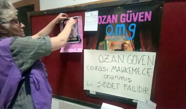 Bodrum’da Ozan Güven protestosu: Kadınlardan kültür merkezi önünde eylem