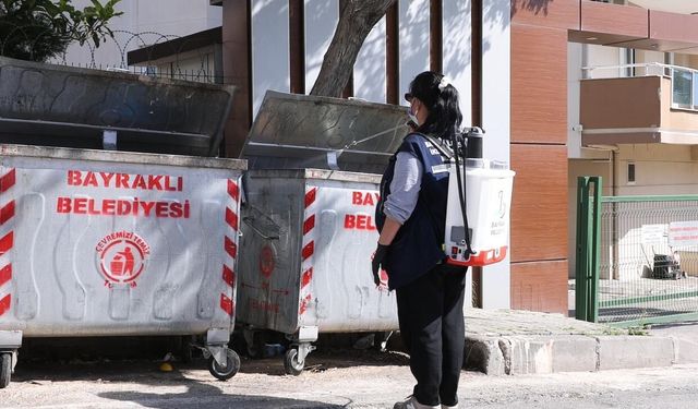 Bayraklı’da yaz öncesi ilaçlama seferberliği: 25 mahallede çalışmalar sürüyor