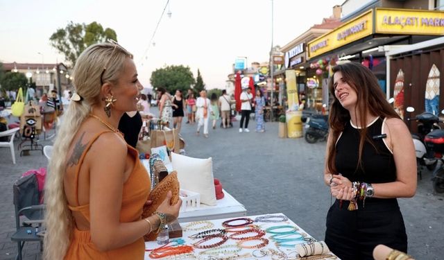 Çeşme’de Kadın Emeği Gece Pazarları açılıyor: El emeği ürünler yaz boyunca sergilenecek