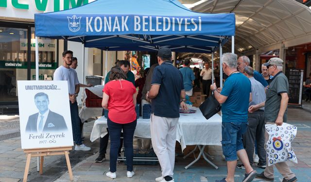 Ferdi Zeyrek Konak’ta dualarla anıldı