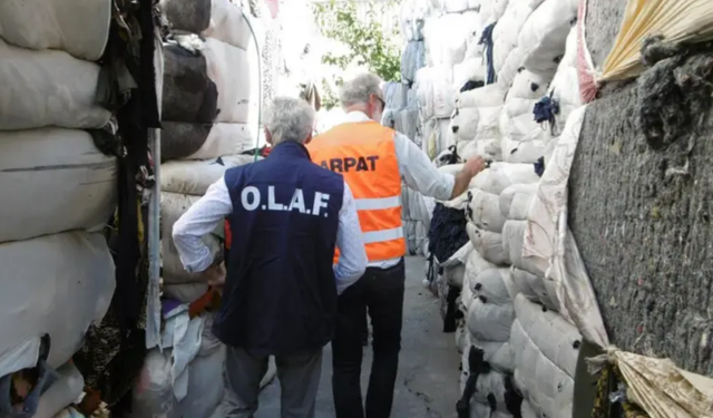 İtalya’dan Türkiye’ye kaçak gönderilen binlerce ton tekstil atığı ele geçirildi