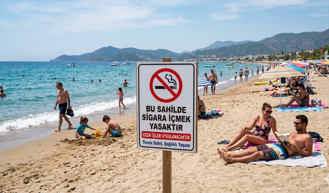 Sahillerde sigara içme dönemi sona eriyor!