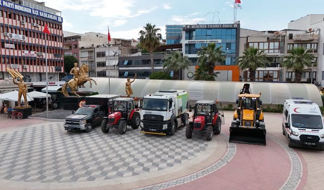 Menemen Belediyesi araç filosunu güçlendirdi: 187 araçla hizmet ağı genişliyor