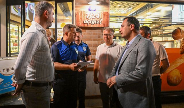 Bornova’da fırınlara gece denetimi