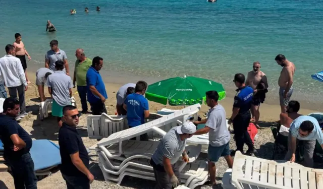 Foça’da “Halk Plajı” operasyonu: Saklı Cennet Koyu’ndaki işgale son verildi