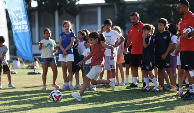 Çeşme Belediye Spor Yaz Spor Okulları kapılarını açtı