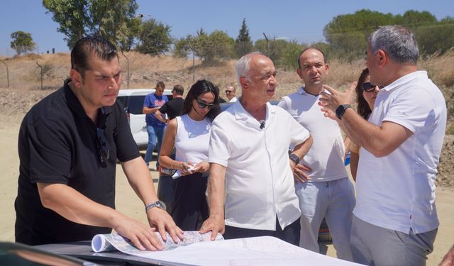 Seferihisar’ın ulaşımına nefes aldıracak “Çevre Yolu” için sahada ortak inceleme