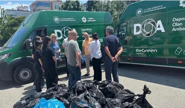 DOA ile 17 günde 33 milyon ambalaj geri dönüşüme kazandırıldı