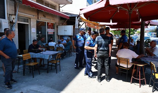 Efes Selçuk’ta kaldırım işgallerine zabıta denetimi