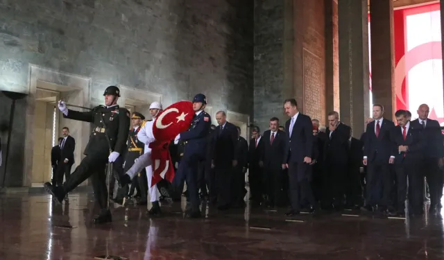 30 Ağustos Zaferi’nin 104. yıl dönümünde Anıtkabir’de devlet töreni