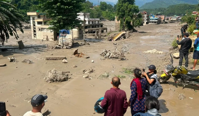 Nepal’de sel felaketi: 17 kişi hayatını kaybetti, yüzlerce kişi kayıp