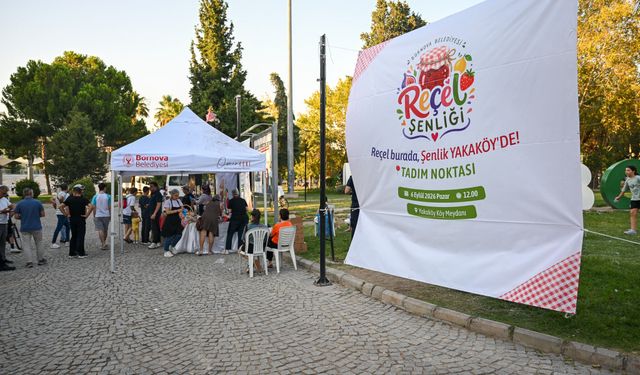 Bornova’da reçel festivali heyecanı başladı! Doğal lezzetler İzmirlilerle buluşuyor