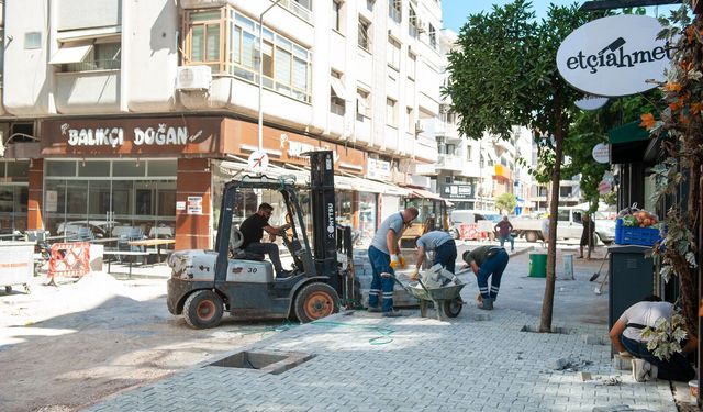 Karşıyaka’da Cemal Bülbül Sokak yenileniyor! Yaya alanları genişletilecek