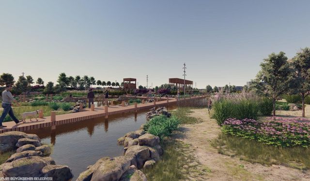 Hem taşkın önleyecek hem doğayı canlandıracak: İzmir’e 75 bin metrekarelik Flamingo Parkı geliyor!