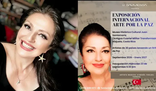 UNESCO ödüllü sanatçı Ayşegül Yeşilnil, Kosta Rika’da Türkiye’yi temsil edecek
