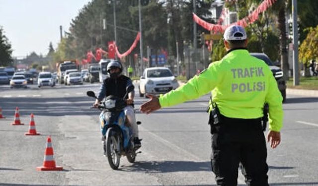 Motosikletlere sıkı denetim: 8 ayda 9,9 milyon araç kontrol edildi