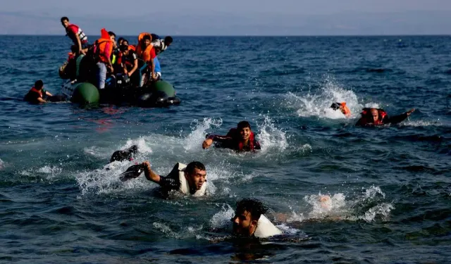 Yunanistan açıklarında göçmen teknesi battı! 1 kişi hayatını kaybetti, 25 göçmen kayıp