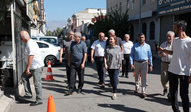 Konak'ta sanayi sitesi için harekete geçildi: Başkan Mutlu sorunları yerinde dinledi
