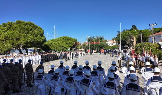 Foça’nın kurtuluşunun 104. yıl dönümü törenlerle kutlandı