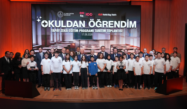 Ortaokul öğrencileri için yapay zeka eğitim programı hayata geçirildi