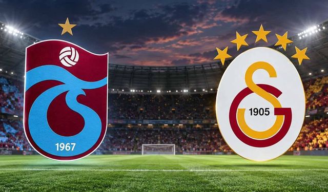 Trabzonspor-Galatasaray maçı ne zaman, saat kaçta, hangi kanalda?