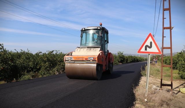 Selçuk’ta 15,5 kilometrelik yol için yenileme çalışması