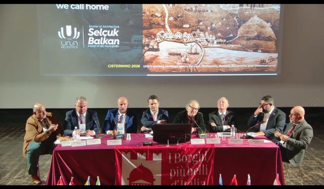 Başkan Balkan, İtalya’da Urla’nın yerel kalkınma modelini anlattı