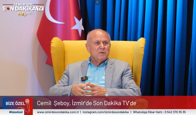 Cemil Şeboy, İzmir'de Son Dakika'da