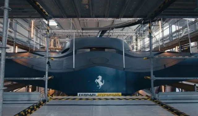 Ferrari denize açılıyor! Uçan’ Hypersail son geliştirme aşamasında