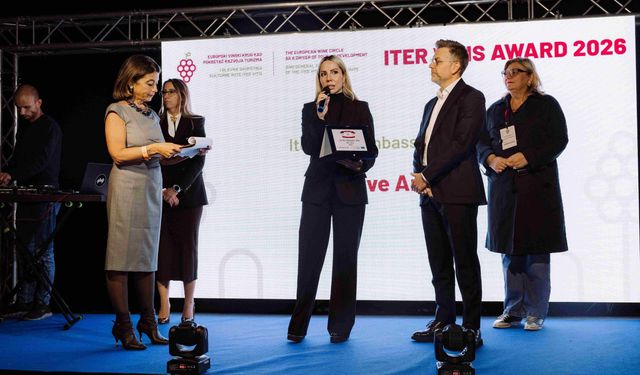 Merve Arkas’a uluslararası ödül: “Iter Vitis Ambassador 2026” seçildi
