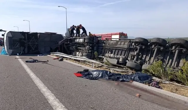 Manisa’daki feci kazada iki şoför gözaltına alındı!