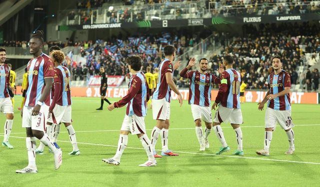 Trabzonspor Avrupa'da deplasmanda kazandı: KuPS karşısında 4 gol