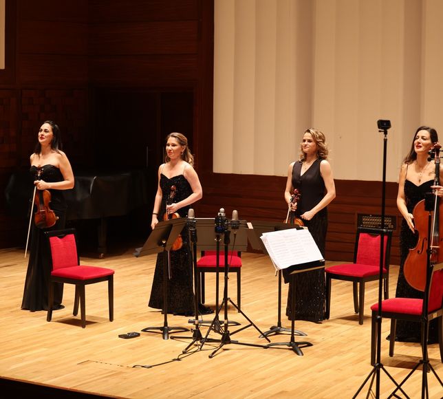 AASSM’de Türk bestecilere saygı gecesi: Nemeth Quartet’ten müthiş konser