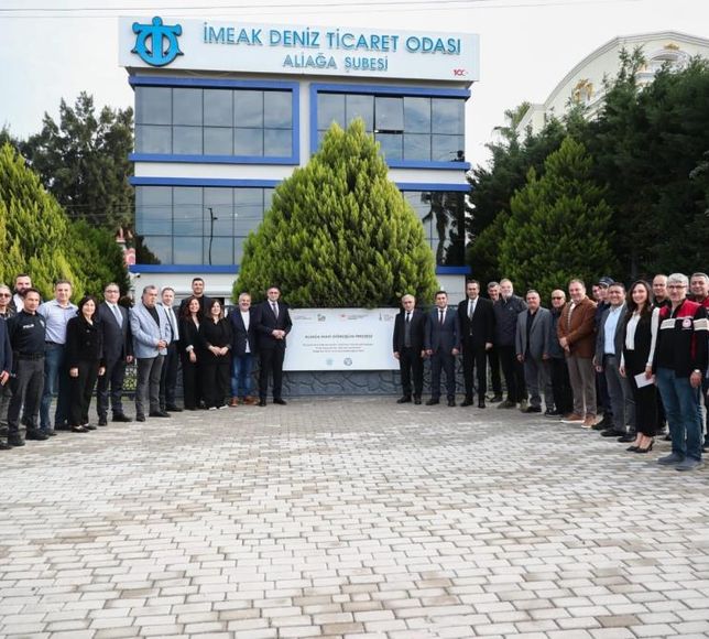 Mavi Dönüşüm Projesi Aliağa’da geniş katılımla duyuruldu