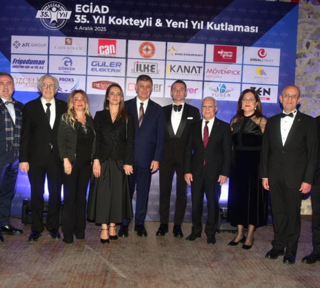 EGİAD’dan 35. yıla yakışır kutlama: İzmir iş dünyası aynı çatı altında toplandı