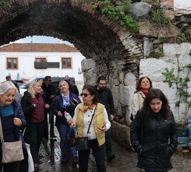 İzmirli rehberlere Seferihisar’da İon rotası ve kültür rotaları eğitimi
