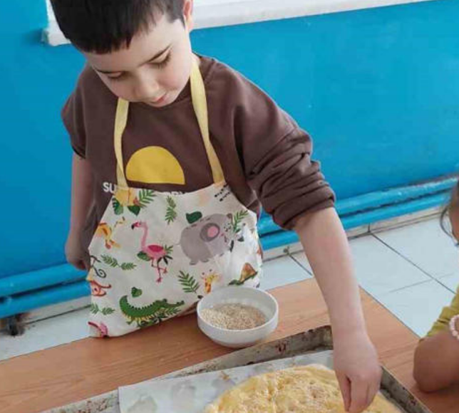 Bayındır’da minik eller Ramazan Pidesi yapımını öğrendi
