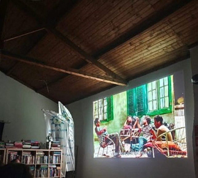 Barbaros Köyü’nden kültür hamlesi: Sinema perdesi hep açık