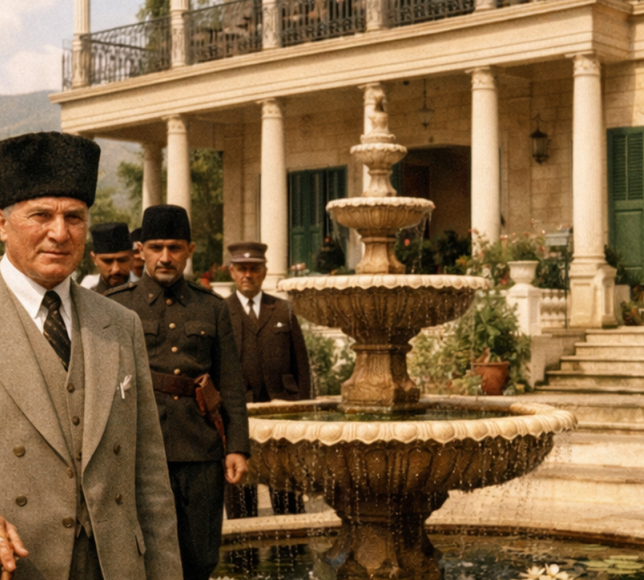 Atatürk’ün ziyaret ettiği tarihi köşk, Bornova’da sanat ve sakinlikle buluşuyor