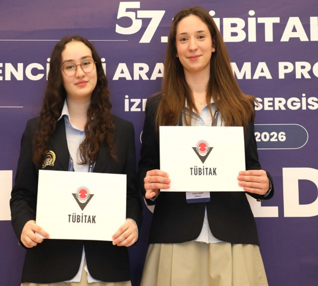 TÜBİTAK Final Sergisi’nde zirve Özel Ege Lisesi’nin