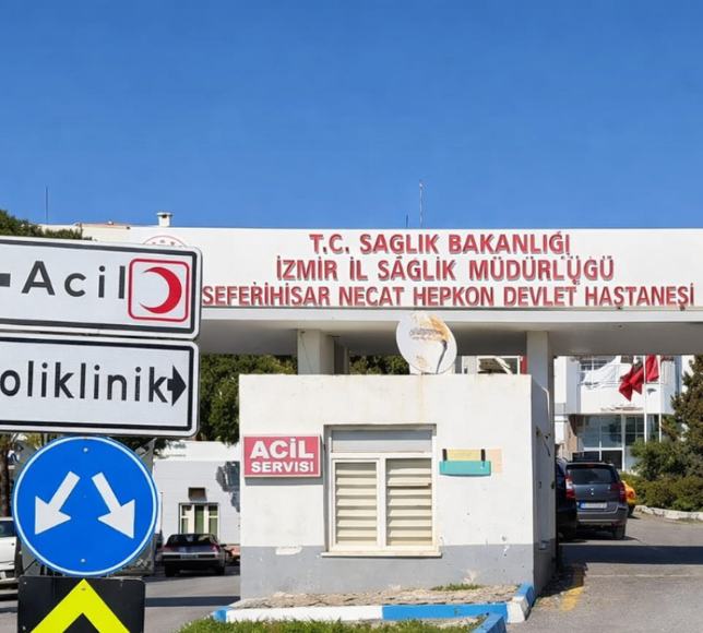 Seferihisar Devlet Hastanesi’nde yoğunluk tepkisi: Vatandaşlar çözüm bekliyor