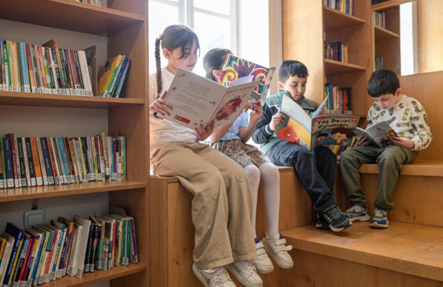 Buca’da çocuklara özel Işılay Saygın Kütüphanesi ilgi görüyor