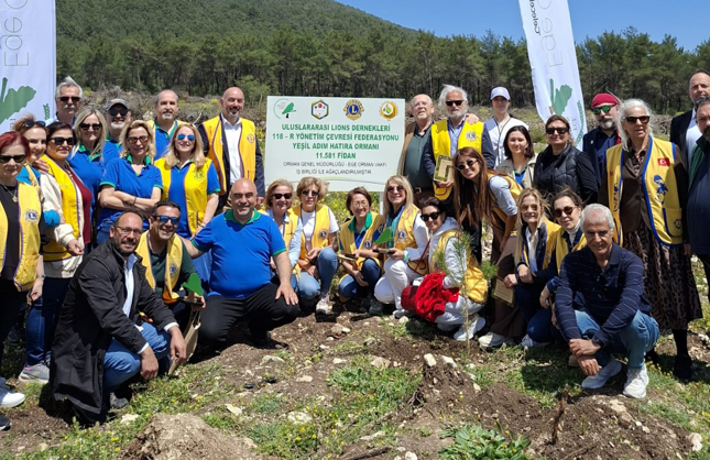 "Yeşil Adım" projesi ile 11 bini aşkın fidan toprakla buluştu