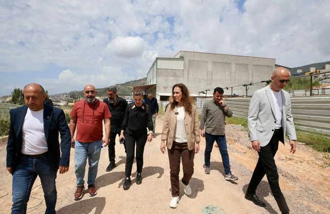 Başkan Ünsal, Örnekköy Sanayi Sitesi'ni ziyaret etti