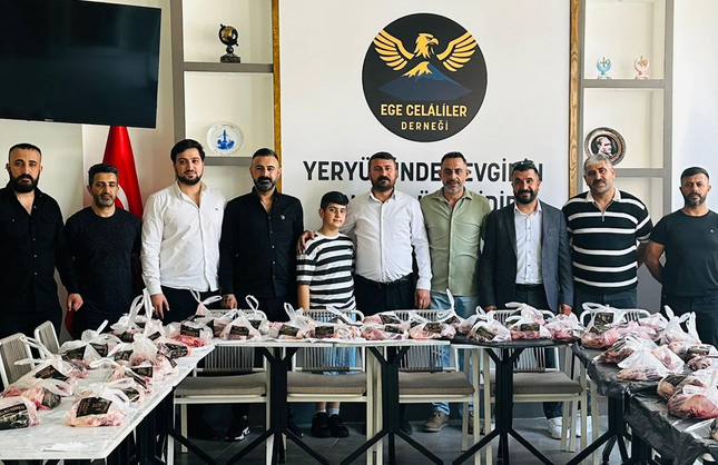 Ege Celaliler Derneği’nden Kurban Bayramı’nda dayanışma örneği