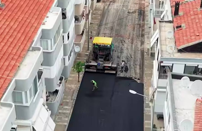 Balçova’da üçüncü etap asfalt seferberliği başladı